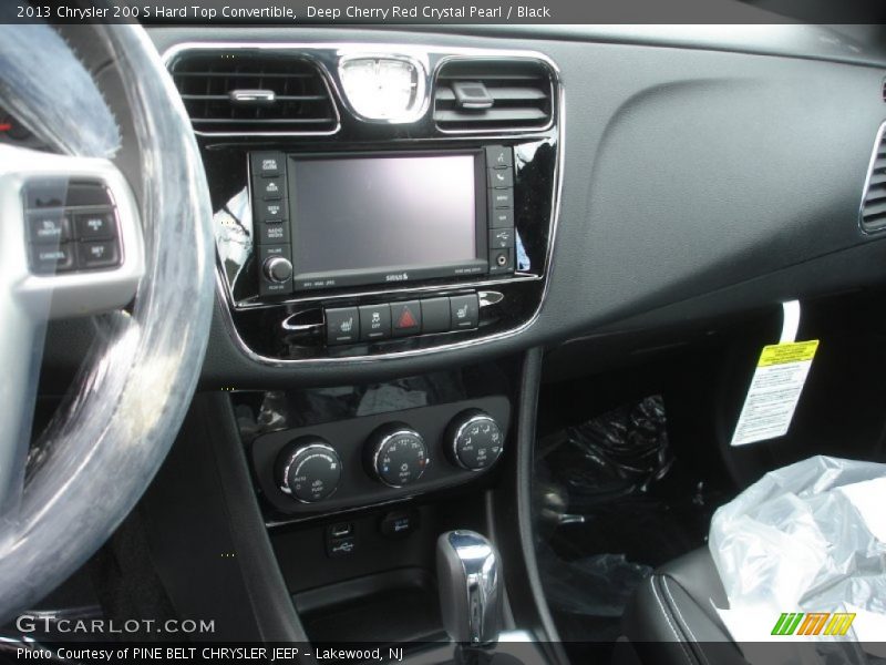 Deep Cherry Red Crystal Pearl / Black 2013 Chrysler 200 S Hard Top Convertible