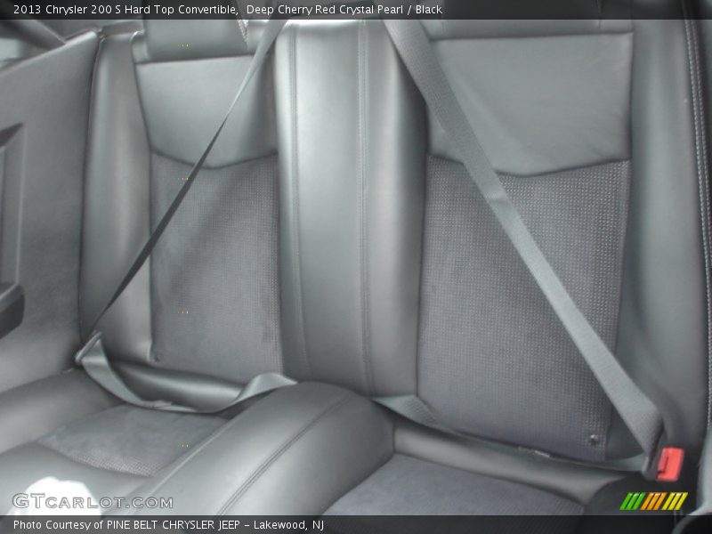 Deep Cherry Red Crystal Pearl / Black 2013 Chrysler 200 S Hard Top Convertible