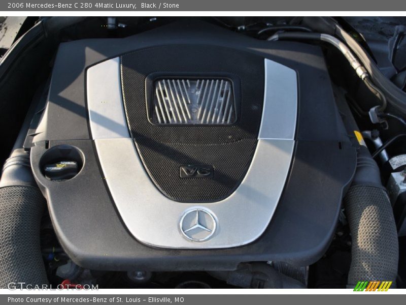 Black / Stone 2006 Mercedes-Benz C 280 4Matic Luxury