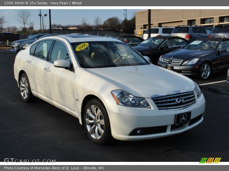 Ivory Pearl / Wheat 2006 Infiniti M 35x Sedan