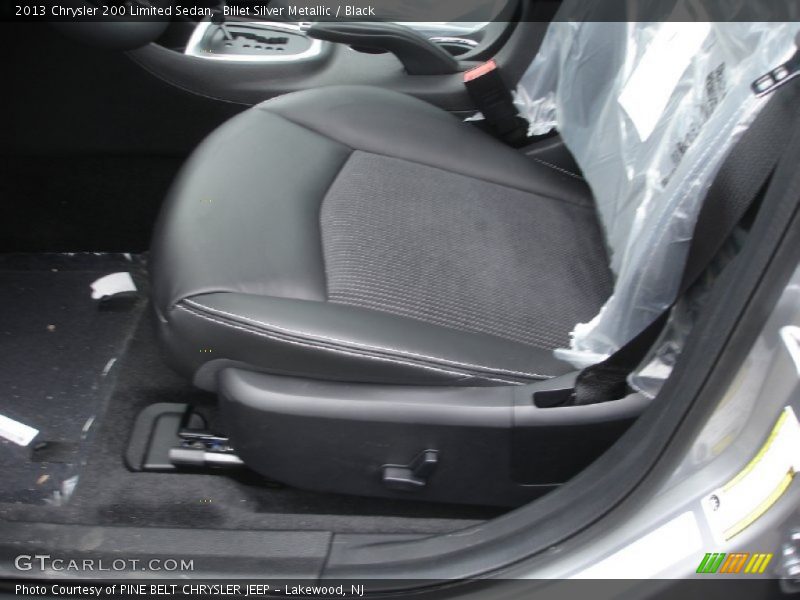 Billet Silver Metallic / Black 2013 Chrysler 200 Limited Sedan