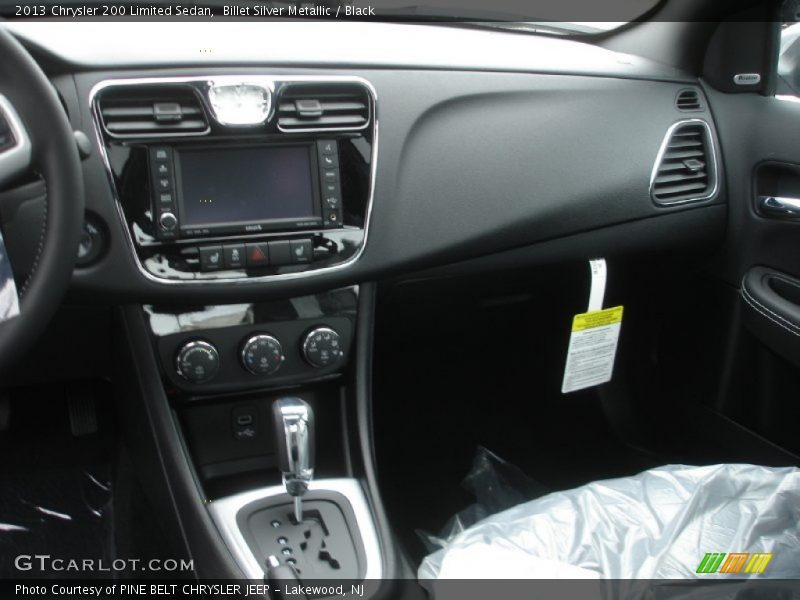 Billet Silver Metallic / Black 2013 Chrysler 200 Limited Sedan