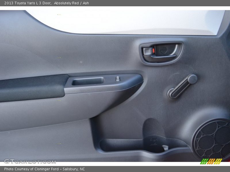 Absolutely Red / Ash 2013 Toyota Yaris L 3 Door