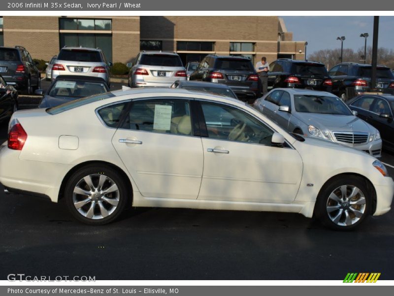 Ivory Pearl / Wheat 2006 Infiniti M 35x Sedan
