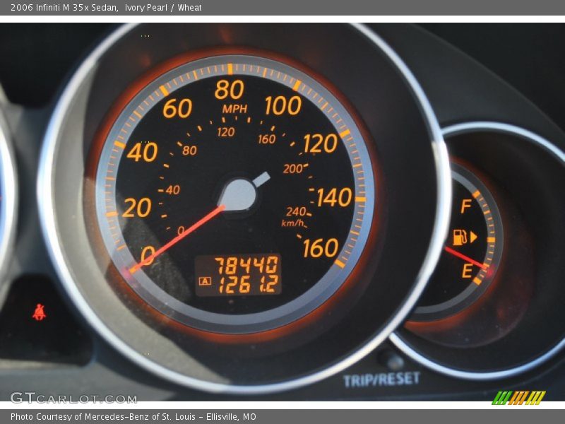 Ivory Pearl / Wheat 2006 Infiniti M 35x Sedan