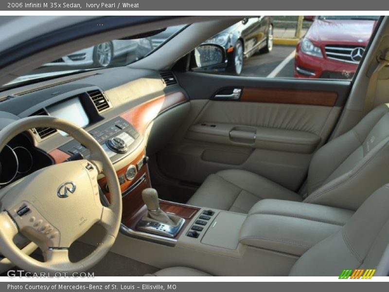 Ivory Pearl / Wheat 2006 Infiniti M 35x Sedan