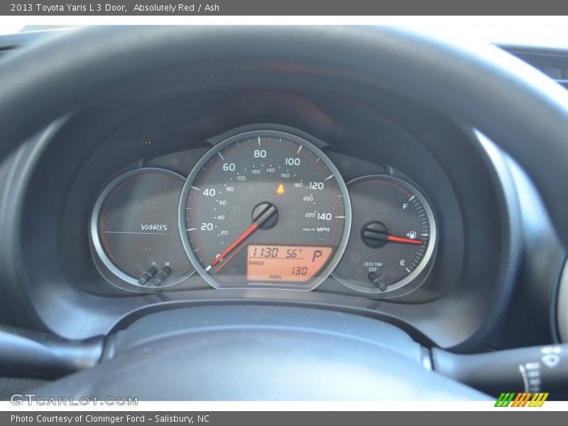 Absolutely Red / Ash 2013 Toyota Yaris L 3 Door