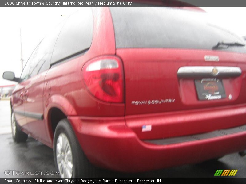 Inferno Red Pearl / Medium Slate Gray 2006 Chrysler Town & Country