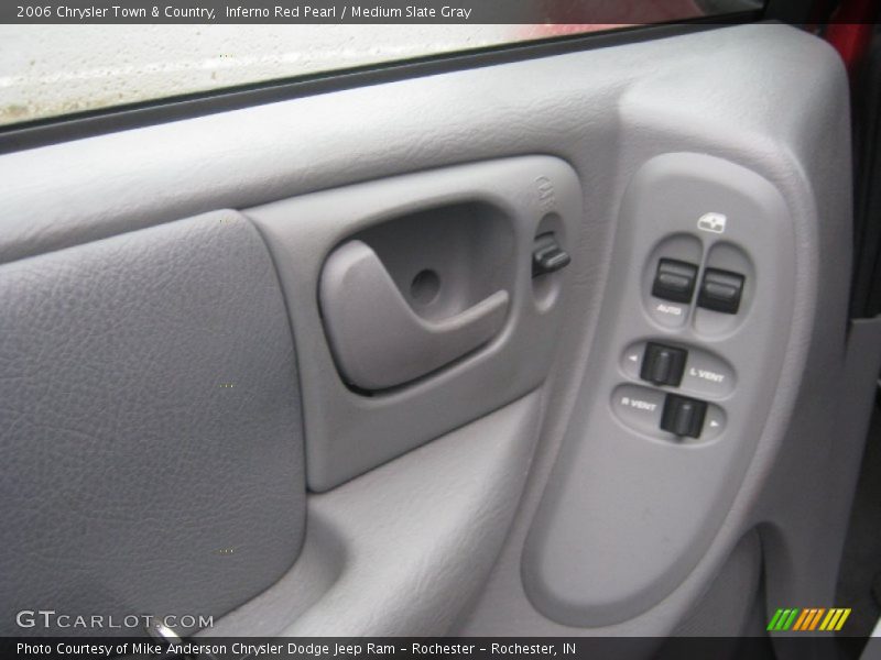 Inferno Red Pearl / Medium Slate Gray 2006 Chrysler Town & Country