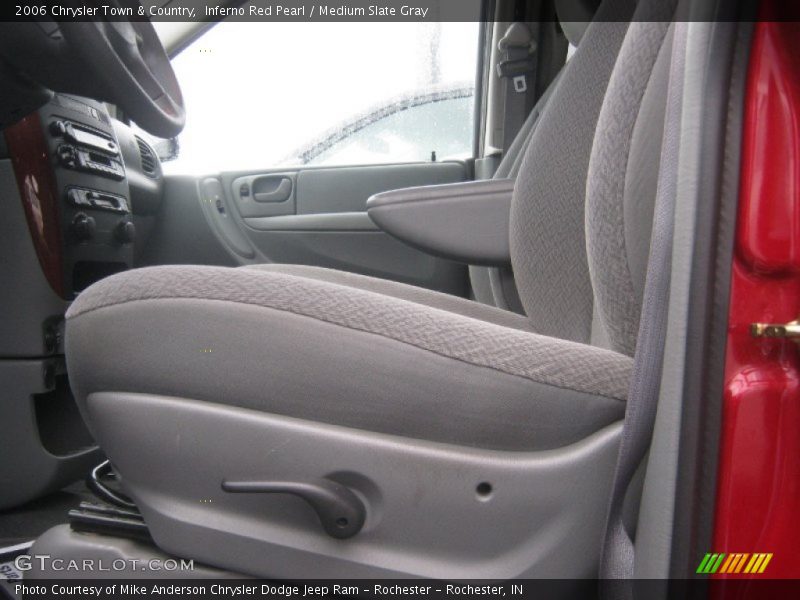 Inferno Red Pearl / Medium Slate Gray 2006 Chrysler Town & Country