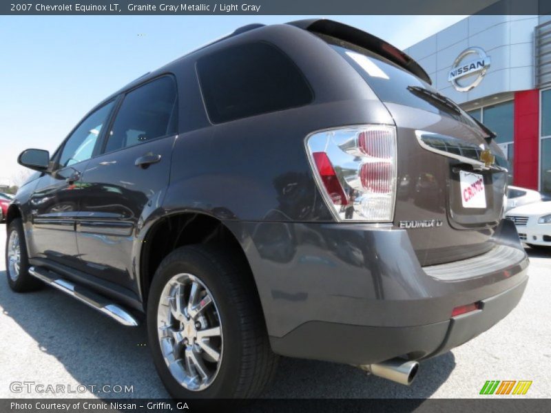 Granite Gray Metallic / Light Gray 2007 Chevrolet Equinox LT