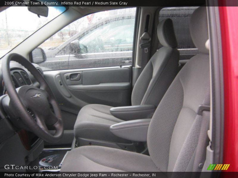 Inferno Red Pearl / Medium Slate Gray 2006 Chrysler Town & Country