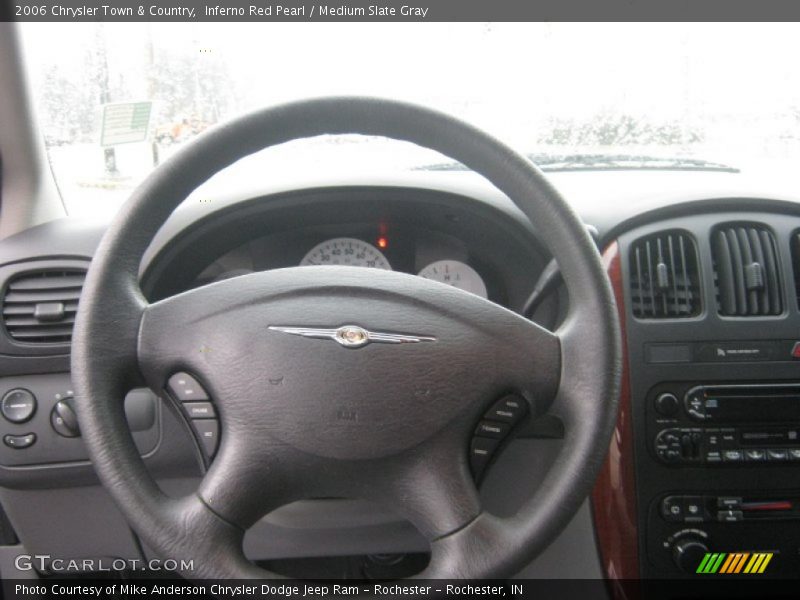 Inferno Red Pearl / Medium Slate Gray 2006 Chrysler Town & Country