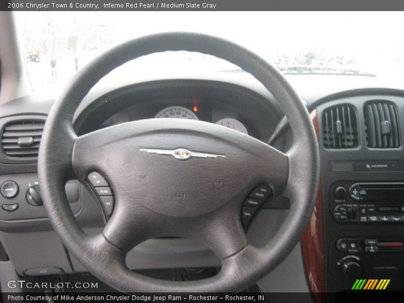 Inferno Red Pearl / Medium Slate Gray 2006 Chrysler Town & Country
