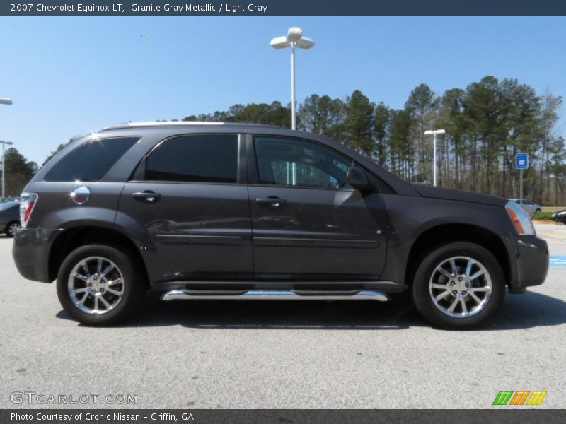 Granite Gray Metallic / Light Gray 2007 Chevrolet Equinox LT