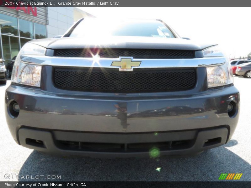 Granite Gray Metallic / Light Gray 2007 Chevrolet Equinox LT