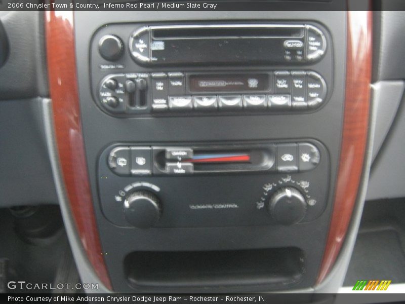 Inferno Red Pearl / Medium Slate Gray 2006 Chrysler Town & Country