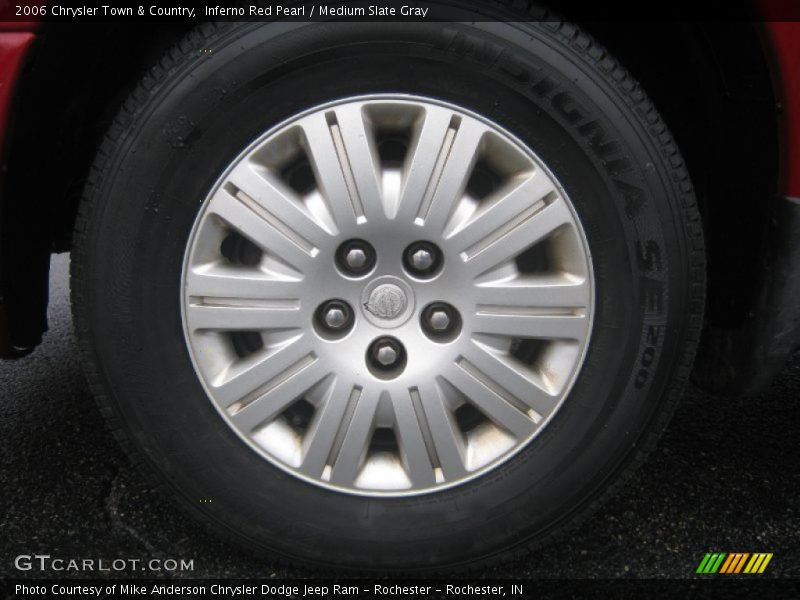 Inferno Red Pearl / Medium Slate Gray 2006 Chrysler Town & Country