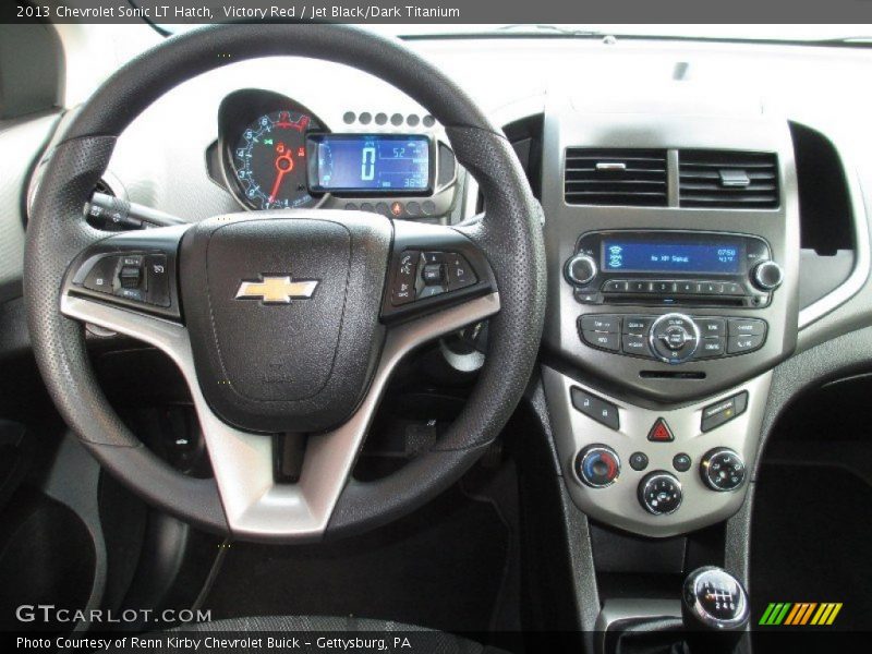 Dashboard of 2013 Sonic LT Hatch