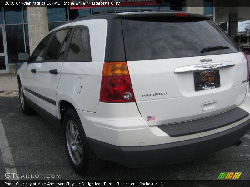 Stone White / Pastel Slate Gray 2008 Chrysler Pacifica LX AWD