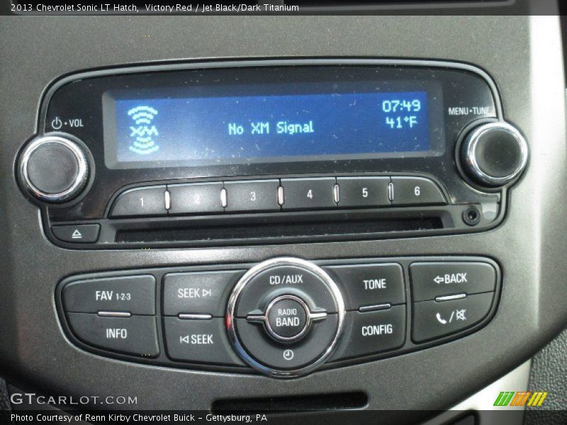 Audio System of 2013 Sonic LT Hatch