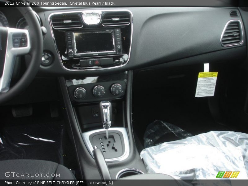 Crystal Blue Pearl / Black 2013 Chrysler 200 Touring Sedan