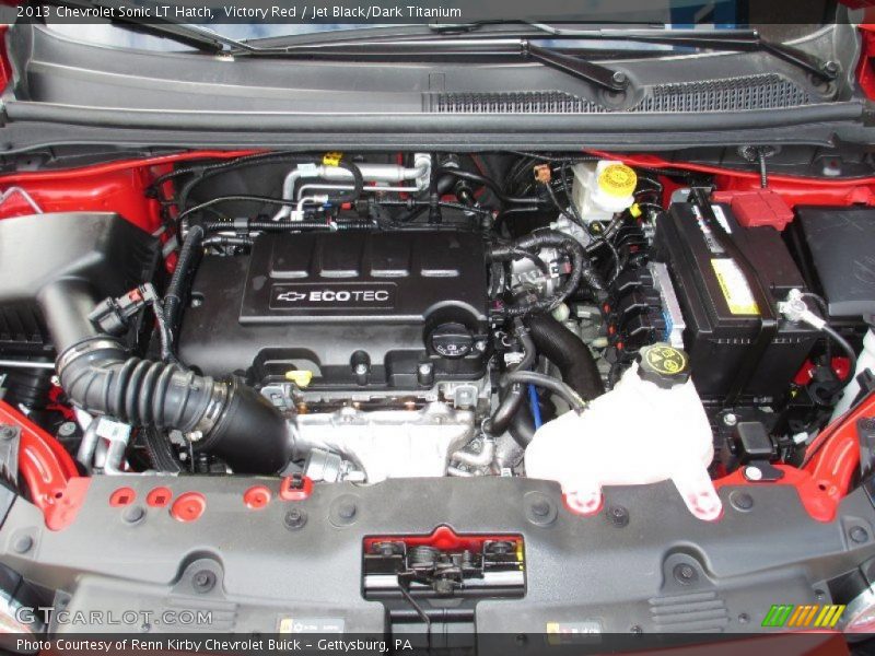  2013 Sonic LT Hatch Engine - 1.4 Liter DI Turbocharged DOHC 16-Valve 4 Cylinder