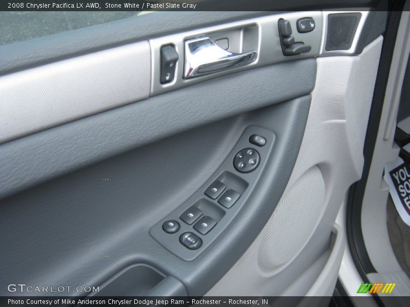 Stone White / Pastel Slate Gray 2008 Chrysler Pacifica LX AWD