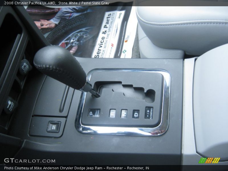 2008 Pacifica LX AWD 6 Speed AutoStick Automatic Shifter