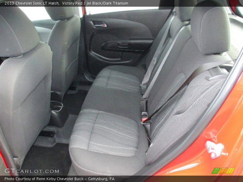 Rear Seat of 2013 Sonic LT Hatch