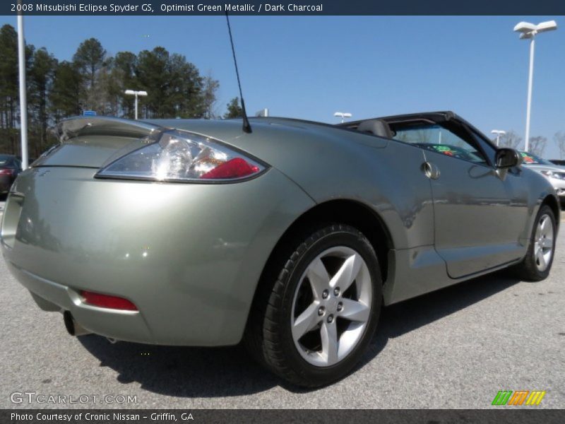  2008 Eclipse Spyder GS Optimist Green Metallic