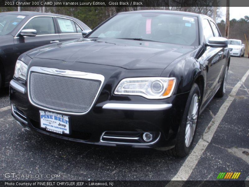 Gloss Black / Black 2013 Chrysler 300 C AWD John Varvatos Luxury Edition