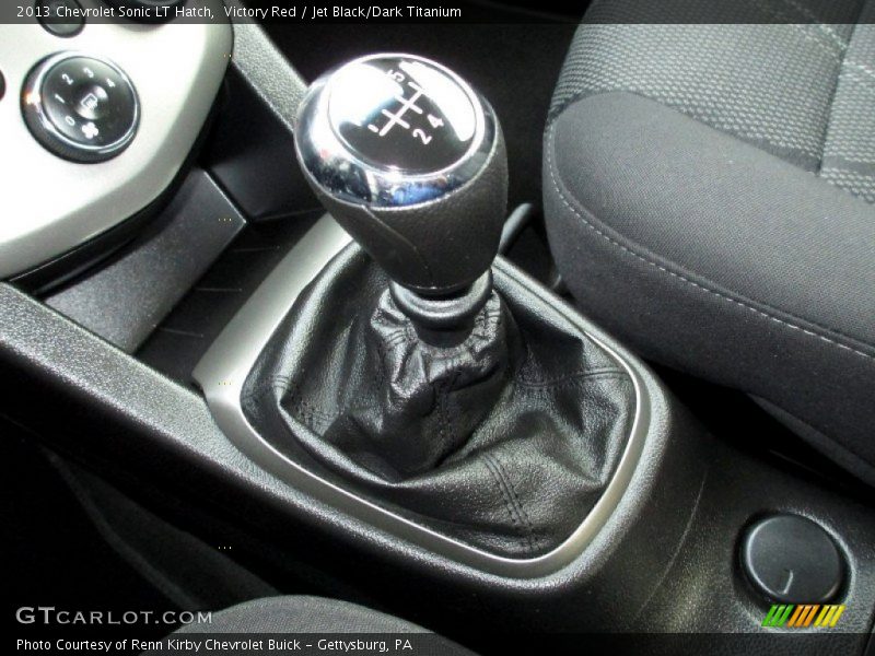  2013 Sonic LT Hatch 6 Speed Manual Shifter