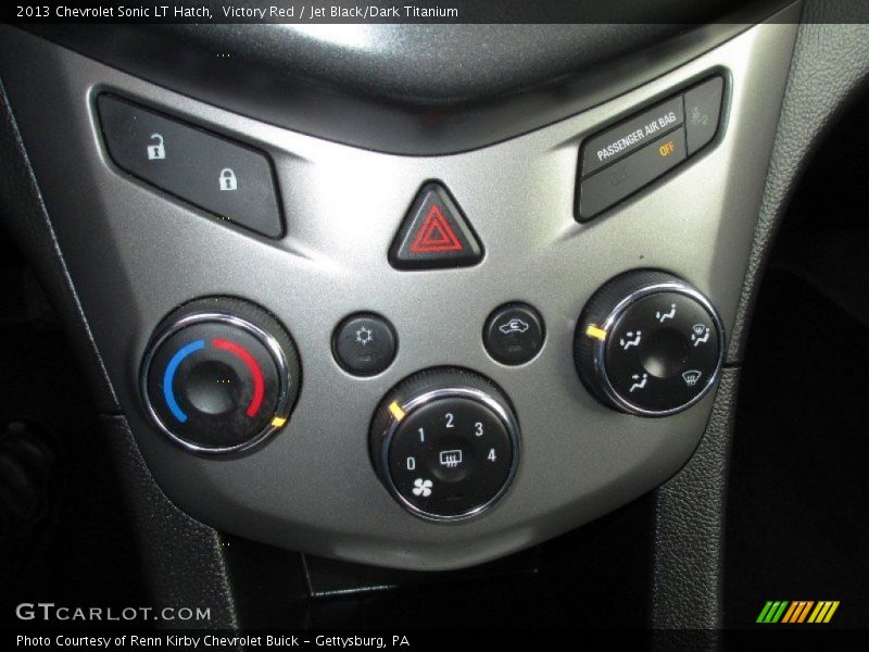 Controls of 2013 Sonic LT Hatch