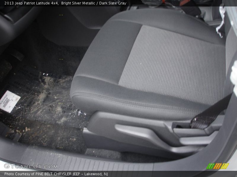 Bright Silver Metallic / Dark Slate Gray 2013 Jeep Patriot Latitude 4x4