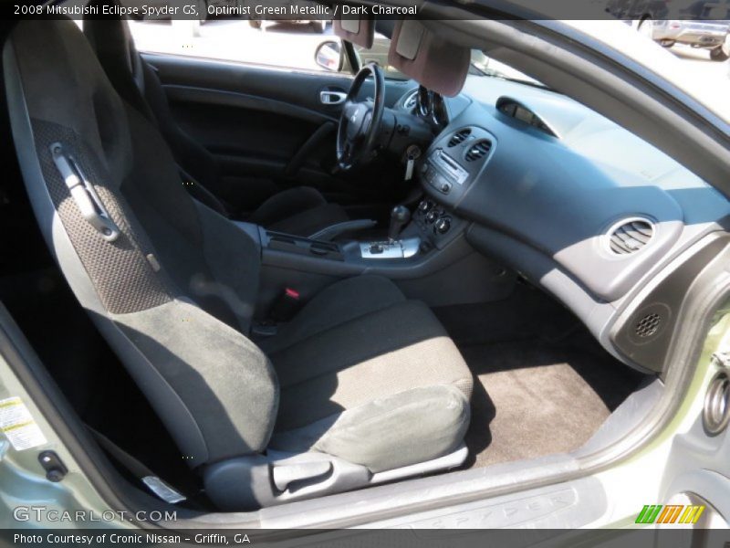 Optimist Green Metallic / Dark Charcoal 2008 Mitsubishi Eclipse Spyder GS