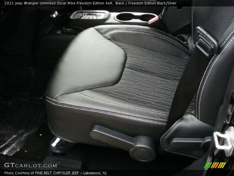 Black / Freedom Edition Black/Silver 2013 Jeep Wrangler Unlimited Oscar Mike Freedom Edition 4x4