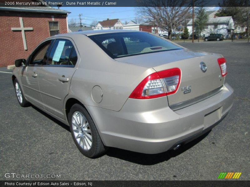 Dune Pearl Metallic / Camel 2006 Mercury Milan V6 Premier