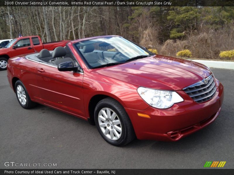 Front 3/4 View of 2008 Sebring LX Convertible