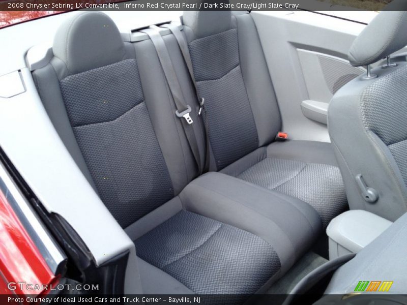 Rear Seat of 2008 Sebring LX Convertible