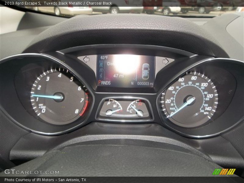 Tuxedo Black Metallic / Charcoal Black 2013 Ford Escape S