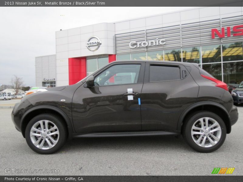 Metallic Bronze / Black/Silver Trim 2013 Nissan Juke SV