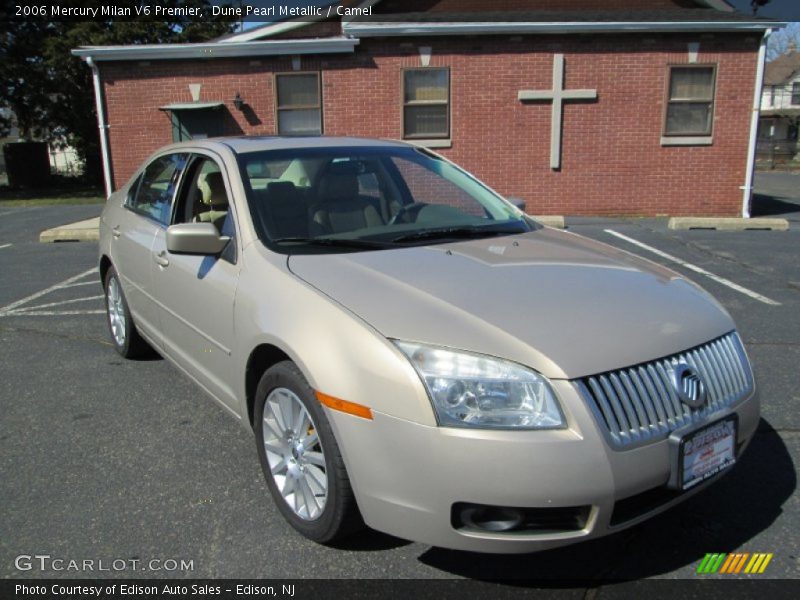 Dune Pearl Metallic / Camel 2006 Mercury Milan V6 Premier