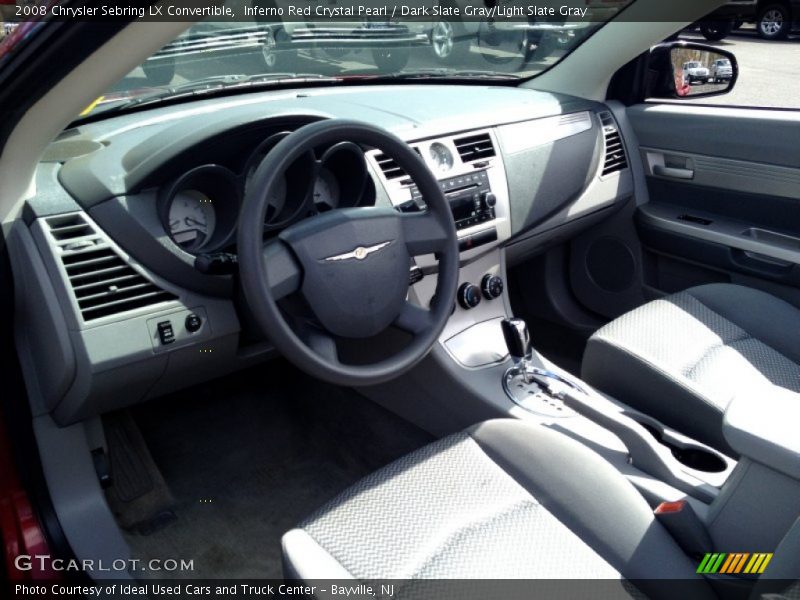Inferno Red Crystal Pearl / Dark Slate Gray/Light Slate Gray 2008 Chrysler Sebring LX Convertible
