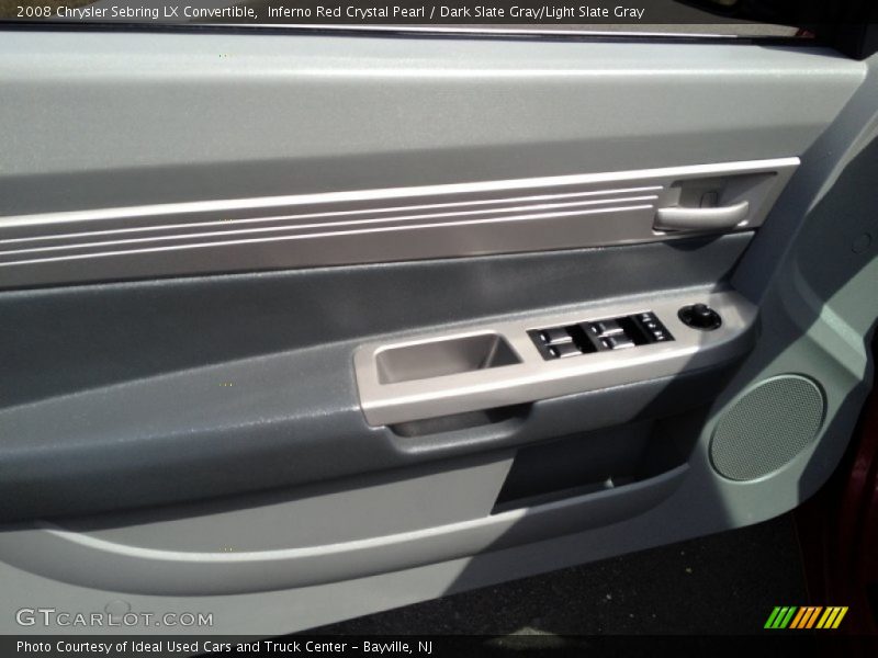 Inferno Red Crystal Pearl / Dark Slate Gray/Light Slate Gray 2008 Chrysler Sebring LX Convertible
