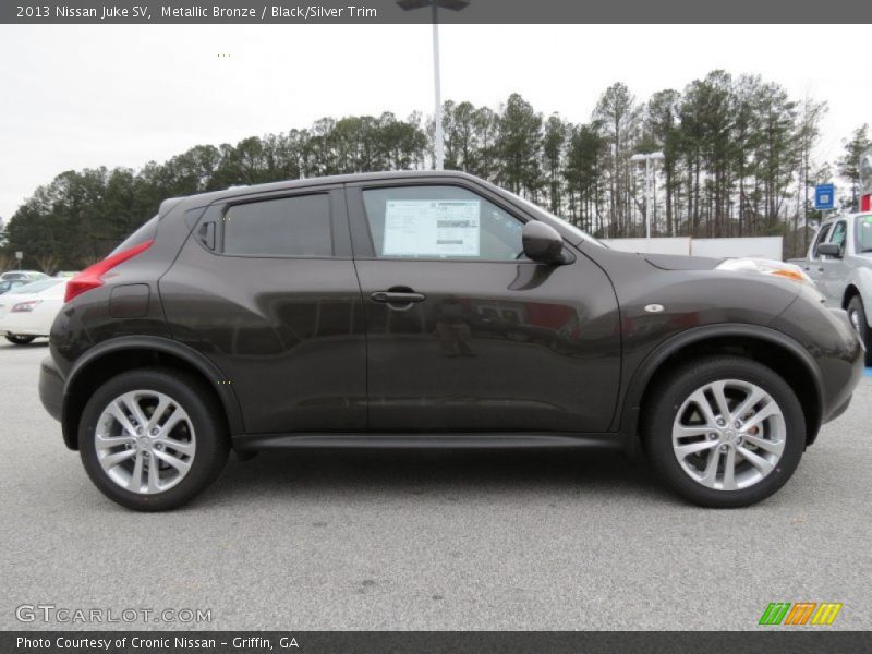 Metallic Bronze / Black/Silver Trim 2013 Nissan Juke SV