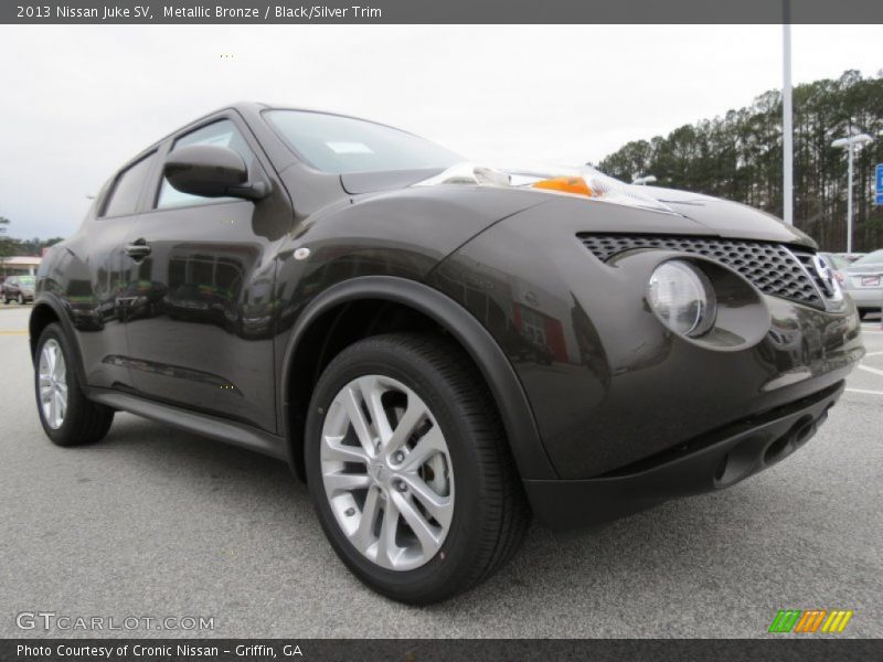 Metallic Bronze / Black/Silver Trim 2013 Nissan Juke SV