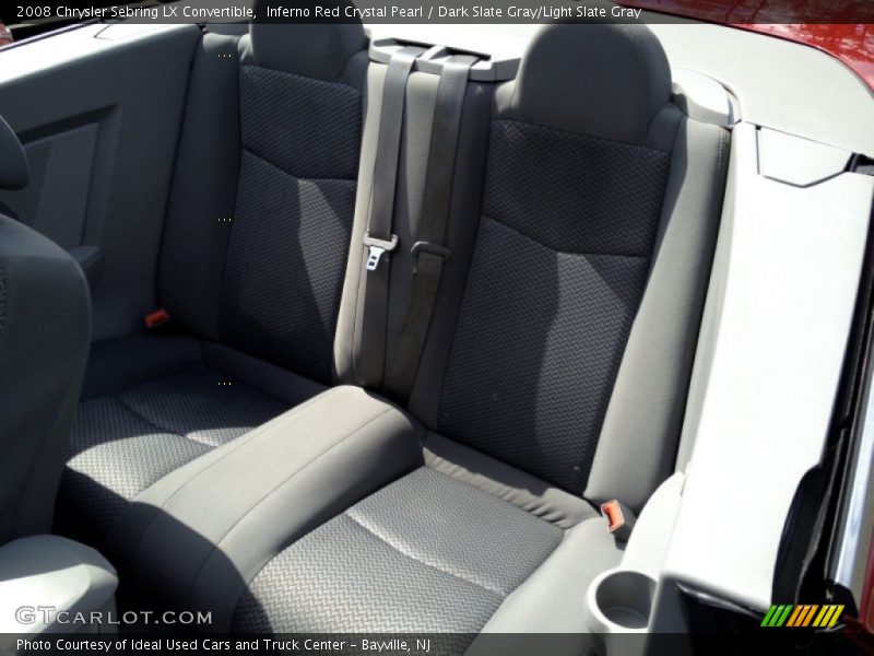 Inferno Red Crystal Pearl / Dark Slate Gray/Light Slate Gray 2008 Chrysler Sebring LX Convertible
