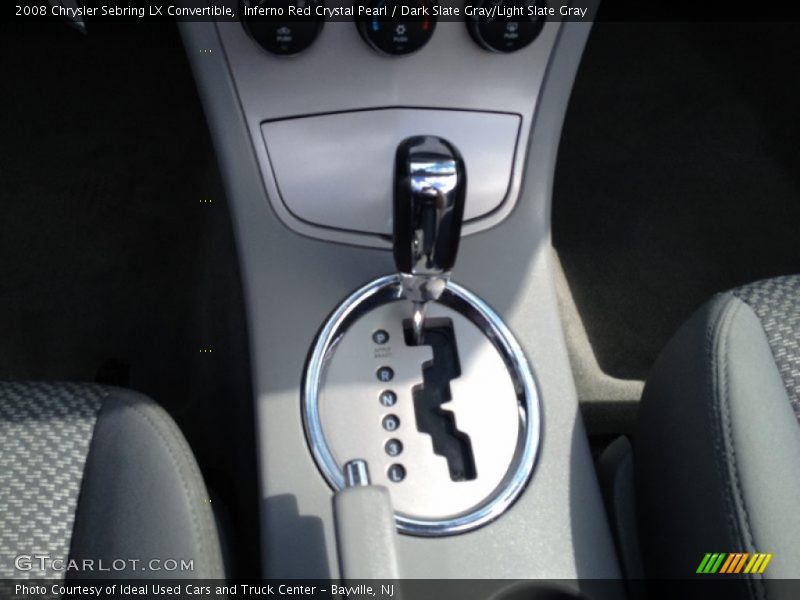 Inferno Red Crystal Pearl / Dark Slate Gray/Light Slate Gray 2008 Chrysler Sebring LX Convertible