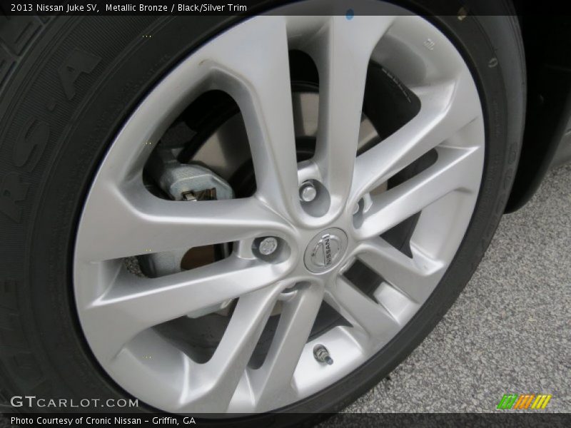 Metallic Bronze / Black/Silver Trim 2013 Nissan Juke SV